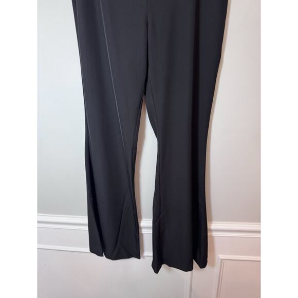 Tuckernuck Black High Waisted Flared Pants Sz M NEW - Picture 6 of 12